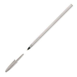 Bic Cristal Celebration Plata con Tinta Negra (Caja de 20 unidades)