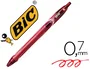 Bic Gelocity Quick Dry Bolígrafo Retráctil Tinta Gel Roja 0,7 mm (Pack de 12)