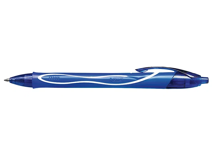 Bic Bolígrafo Gelocity Quick Dry Retráctil Tinta Gel Azul Punta 0,7 mm Trazo 0,3 mm