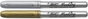BIC Marking Marcadores Permanentes Metálicos Oro y Plata de 1,8 mm