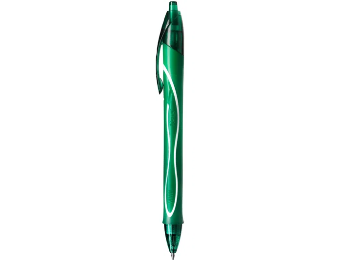 Bic Gelocity Quick Dry Bolígrafo Retráctil Tinta Gel Verde 0,7 mm