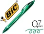 Bic Bolígrafo Gelocity Quick Dry Retráctil Tinta Gel Verde Punta 0,7 mm