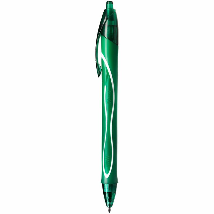 Bic Gelocity Quick Dry Bolígrafo Retráctil Tinta Gel Verde 0,7 mm