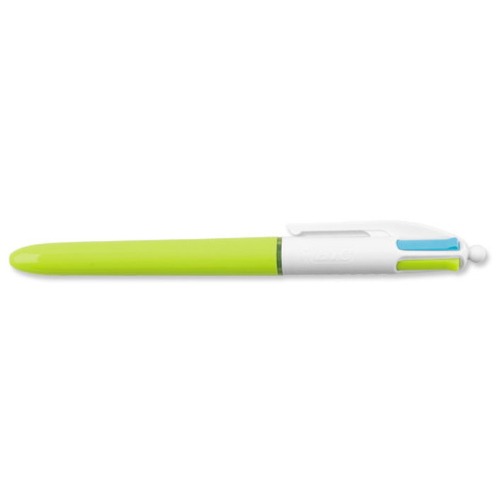 BIC Bolígrafo 4 Colores Fun Pastel Cuerpo Azul BIC Bolígrafo 4 Colores Fun Pastel Cuerpo Azul