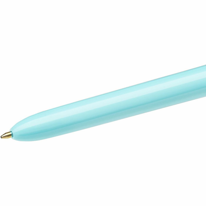 BIC Bolígrafo 4 Colores Fun Pastel Cuerpo Azul BIC Bolígrafo 4 Colores Fun Pastel Cuerpo Azul