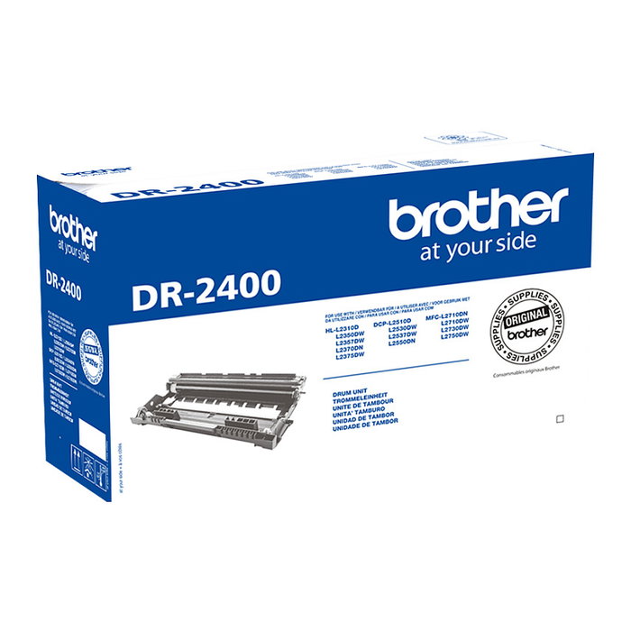 Brother DR-2400 Unidad de tambor Negro Brother DR-2400 Unidad de tambor Negro