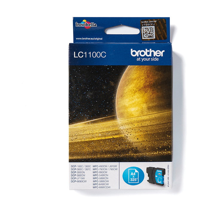 Brother LC1100C Cartucho de Tinta Cian Original Innobella Brother LC1100C Cartucho de Tinta Cian Original Innobella