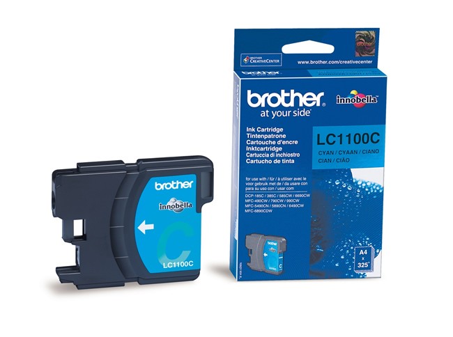 Brother LC1100C Cartucho de Tinta Cian Original Innobella Brother LC1100C Cartucho de Tinta Cian Original Innobella
