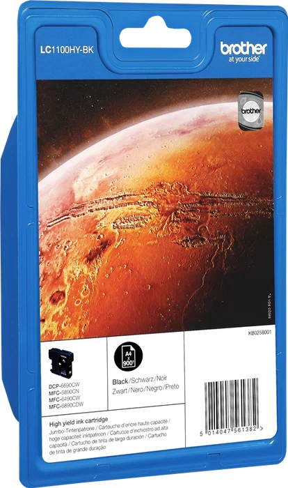 Brother LC1100HYBK Cartucho de tinta Negro Alta capacidad