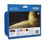 Brother LC1100VALBP Pack de 4 Cartuchos de Tinta (BK/C/M/Y)
