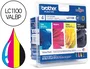 Brother LC1100VALBP Pack de 4 Cartuchos de Tinta (BK/C/M/Y)