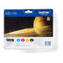 Brother LC1100VALBP Pack de 4 Cartuchos de Tinta (BK/C/M/Y)