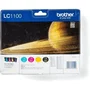 Brother LC1100VALBP Pack de 4 Cartuchos de Tinta (BK/C/M/Y)