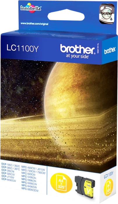 Brother LC1100Y Cartucho de Tinta Amarillo
