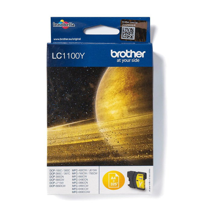 Brother LC1100Y Cartucho de tinta Amarillo