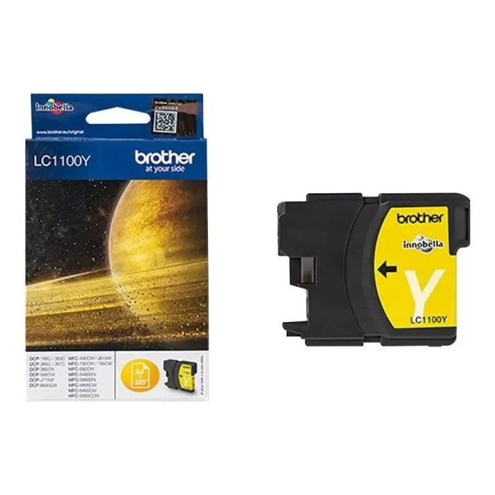 Brother LC1100Y Cartucho de tinta Amarillo