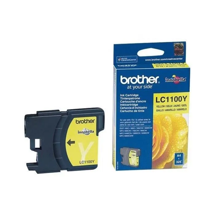 Brother LC1100Y Cartucho de tinta Amarillo