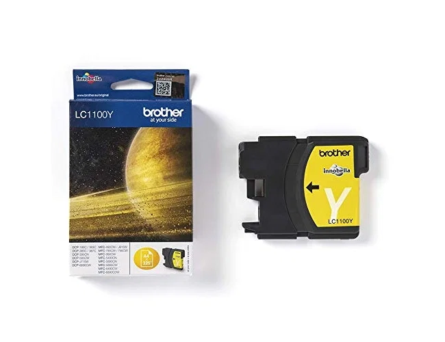 Brother LC1100Y Cartucho de tinta Amarillo