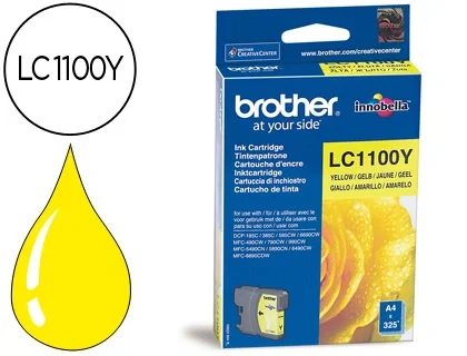 Brother LC1100Y Cartucho de tinta Amarillo