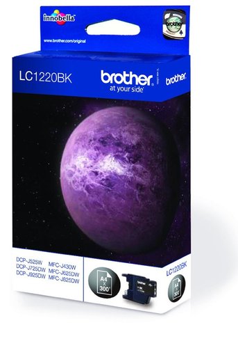 Brother Cartucho de Tinta LC1220BKBP Negro