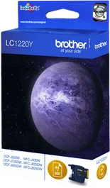 Brother LC1220Y Cartucho de Tinta Amarillo Original