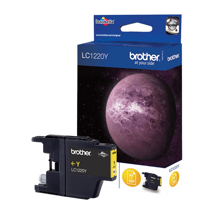 Brother LC1220Y Cartucho de Tinta Amarillo
