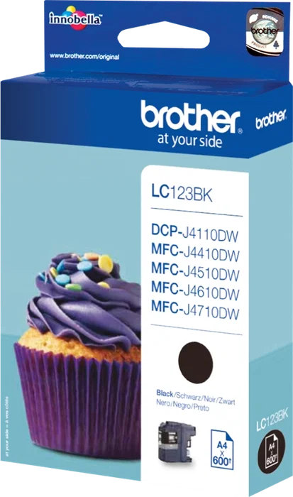 Brother LC123BK Cartucho de Tinta Negro Brother LC123BK Cartucho de Tinta Negro