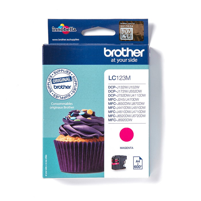 Brother LC123M Magenta