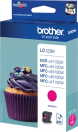 Brother LC123M Cartucho de Tinta Magenta
