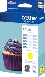 Brother LC123Y Amarillo