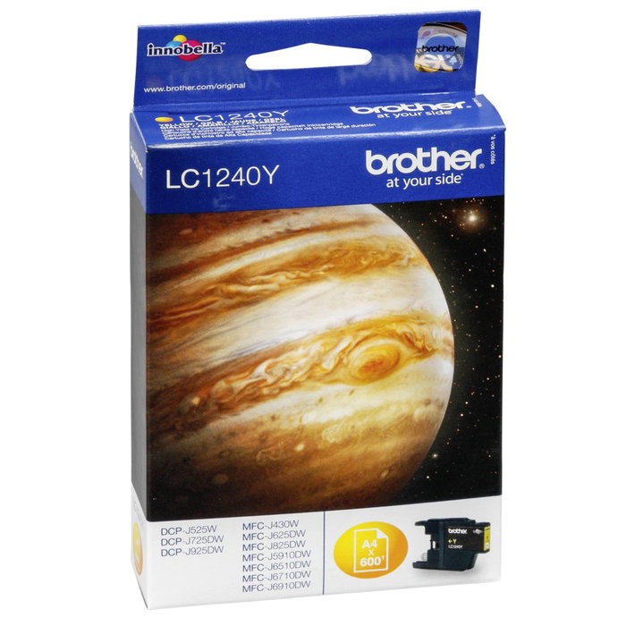 Brother LC-1240Y Cartucho de Tinta Amarillo