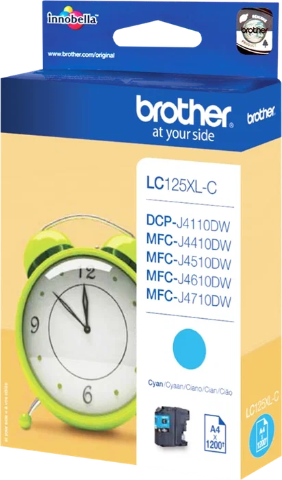Brother LC125XLC Cartucho de tinta Cian