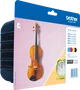 Brother LC127XLVALBP Multipack de 4 Cartuchos (Negro, Cian, Magenta, Amarillo) de Alta Capacidad