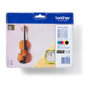 Brother LC127XLVALBP Multipack de 4 Cartuchos de Tinta (Negro, Cian, Magenta, Amarillo) de Alta Capacidad