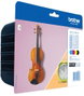 Brother LC127XLVALBP Multipack de 4 Cartuchos de Tinta (Negro, Cian, Magenta, Amarillo) de Alta Capacidad