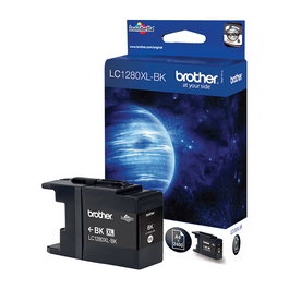 Brother LC-1280 XL BK Cartucho de Tinta Negro Original Rendimiento 2400 Páginas