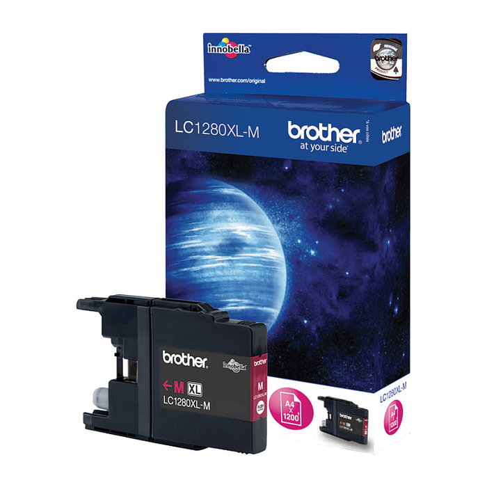 Brother LC-1280XL Magenta Cartucho de tinta XL Brother LC-1280XL Magenta Cartucho de tinta XL