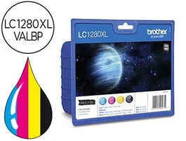 Brother Multipack LC1280XLVALBP de 4 Colores XL