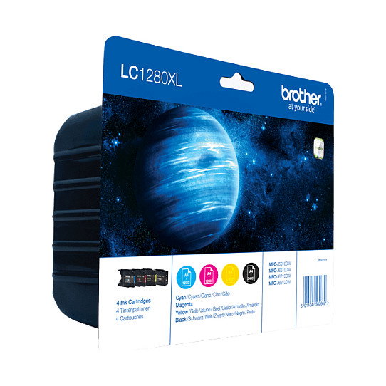 Brother LC1280XLVALBP Pack de 4 Cartuchos de Tinta XL