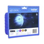 Brother Pack de 4 Cartuchos de Tinta XL LC1280XLVALBP (Negro, Cian, Magenta, Amarillo)