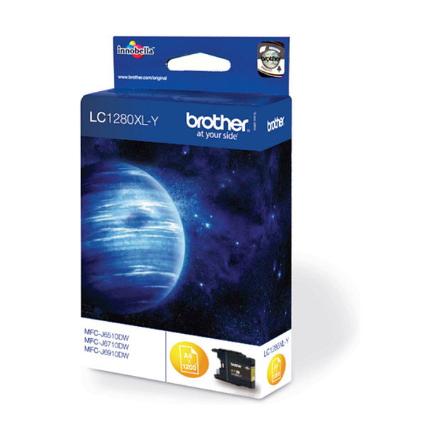 Brother LC1280XLY Cartucho de Tinta Amarillo Alta Capacidad Brother LC1280XLY Cartucho de Tinta Amarillo Alta Capacidad