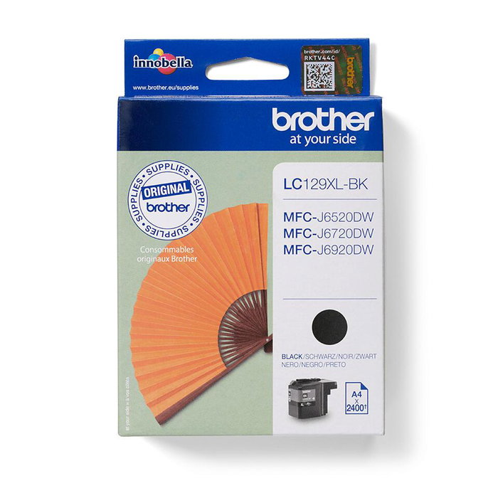 Brother LC129XLBK Cartucho de tinta negro XL