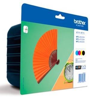Brother LC129XLVALBP Multipack de 4 Cartuchos XL (Negro, Cian, Magenta, Amarillo) de Alta Capacidad Brother LC129XLVALBP Multipack de 4 Cartuchos XL (Negro, Cian, Magenta, Amarillo) de Alta Capacidad