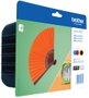 Brother LC129XLVALBP Multipack de 4 Cartuchos XL (Negro, Cian, Magenta, Amarillo) de Alta Capacidad