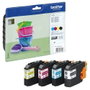 Brother Multipack de Cartuchos de Tinta LC221VALBP (Negro, Cian, Magenta, Amarillo)