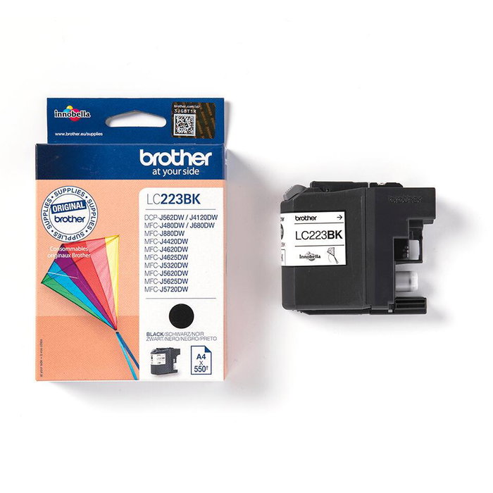Brother LC223BK Negro