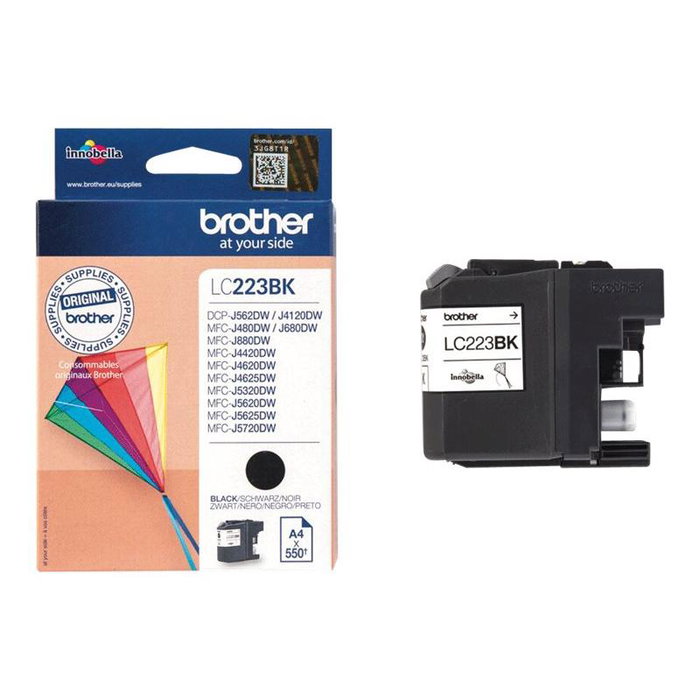 Brother LC223BK Negro