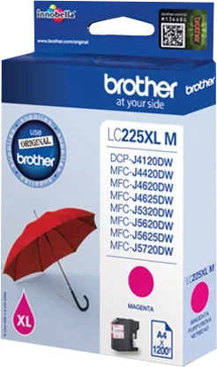 Brother LC225XLM Cartucho de Tinta Magenta Innobella Brother LC225XLM Cartucho de Tinta Magenta Innobella