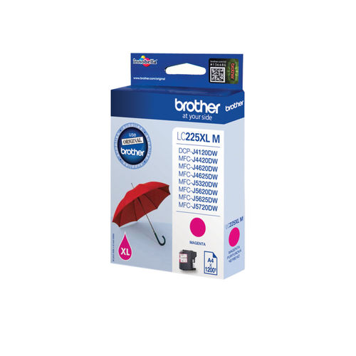 Brother LC225XLM Cartucho de Tinta Magenta Innobella