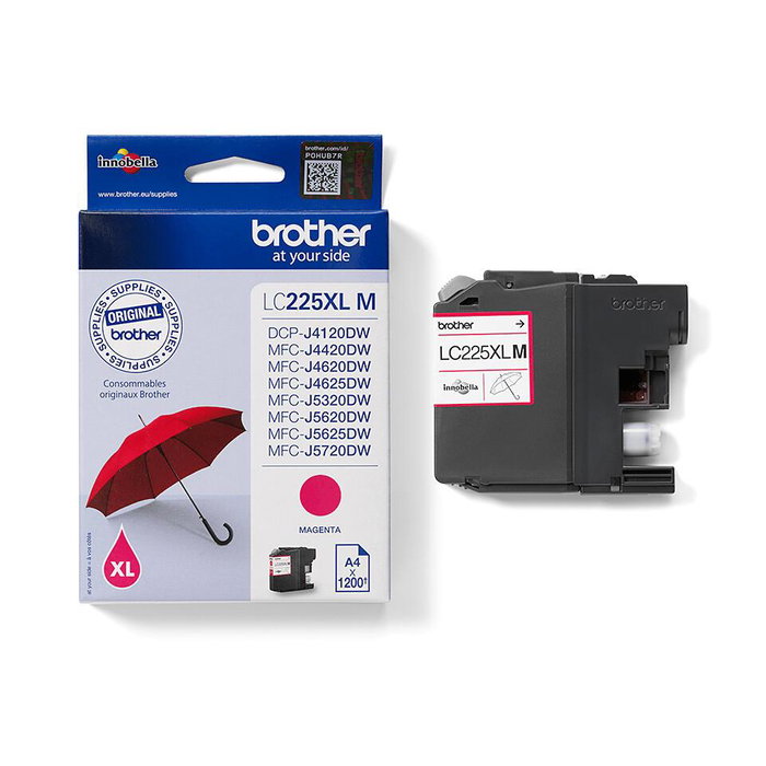 Brother LC225XLM Cartucho de Tinta Magenta Innobella